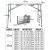 加厚装修马凳折叠升降加厚室内刮腻子伸缩脚手架移动平台 加厚防滑180*30四支撑双钢丝