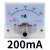 定制85C1指针表头机械型指针式直流电流表头直流电压1500uA1mA300 200mA