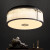 盏炯新中式全铜水晶吊灯卧室圆形客厅餐厅设计师轻奢中国风现代 全铜直径50cm 三色光源
