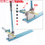 适用导轨切断器C45轨道切割机空开卡轨切断机快速导轨剪钳/Z47/ 蓝带定位尺双孔切铁铝木箱