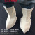 千惠侬定制适用帆布防护脚罩防烫鞋盖加高盖电焊防火星劳保脚套焊