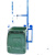 垃圾车提升机升降机液压电动垃圾桶提升机升降机双桶器升降架直销 双桶举升2.3-2.45米全套 蓝