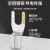 UT叉型冷压端子Y型端子U型线鼻子开口线耳电线铜接头0.5-16平方 UT1.5-8(100只)