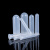 午励 塑料离心管带刻度 EP管种子瓶 子弹头塑料离心管 实验器材 0.2ML连盖（1000个） 