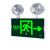 消防应急灯LED安全出口指示灯牌二合一两用疏散双头照明灯 多功能双向(高亮+加强应急120分钟)
