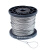 304不锈钢钢丝绳细软11.523456mm晒衣绳晾衣绳晾衣架钢丝 乳白色0.6mm50米+10铝