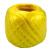 赫思迪格 塑料绳 打包绳草球绳 捆扎绳捆绑绳包装绳撕裂绳150g/卷 黑色(1个)HGJ-686