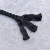 oudu 软绳涤纶黑色绳柔软耐晒耐磨防风化超软尼龙绳子捆绑 8mm 10米(黑色)