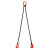 尚留鑫 起重链条吊索具8吨1.5米双腿G80锰钢组合吊具