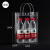 LZJV供应PVC塑料袋透明包装袋手提袋袋礼品袋品袋可定制 高28*长20*宽10cm