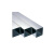 工孚 不锈钢方管 304 不锈钢管 可加工定制 脚手架用钢材 单位：米 20*20*0.8mm 