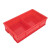 金固牢 KCzy-193 五金盒零件盒收纳箱 物料盒分隔式周转箱工具箱 小号4格 红