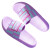 沸耐笙 FNS-05082 室内轻巧凉鞋 软底居家套趾注塑拖鞋 可备注客服选2色 紫色 36-37 双
