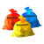 西斯贝尔（SYSBEL）废弃物处理袋防火垃圾桶垃圾袋金属垃圾桶垃圾袋生化垃圾桶垃圾袋危废品处理桶 蓝色 500个/包小号55*60（长宽/cm）6丝 现货