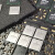 ic周转非模块黑塑料托盘电子元器件tray耐高温LQFN封装芯片定制 QFN8*3.5