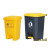 废料化学品分类垃圾箱脚踏垃圾桶锐器加厚型塑料专用加厚大桶针筒 20L加厚脚踏桶- 无