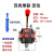 鸣驰 多路阀手动换向阀液压分配器一至四联带溢流阀控制油缸 ZS-L118-1联钢珠定位 