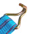 京梯 拉紧器 紧绳器 捆绑器收紧带绑货绳子带勾3吨蓝色10米捆绑带 单位：盘