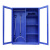 众九 防暴柜警器械柜安全器材柜战备柜工具存放柜校园商场安保应急柜 蓝色【1.8*0.9*0.39M】