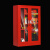 谋福9637消防柜器材柜微型消防站柜应急展示柜（单独消防柜 1800*1200*390）可定做 