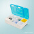 【JD健康】 医用血糖仪试纸护理管理盒收纳盒便携家用分装药品塑 单个装[大号]