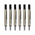 派通（Pentel）油性记号笔液态墨水大头笔直液后压式圆头笔NLF50 黑色单支