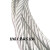 沁度国标304不锈钢钢丝绳1 2 3 4 5 6 8 10 20钢丝绳钢丝晾衣绳细软绳SN6640 16mm7x19 1米
