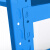 圣极光仓储货架220KG/层中型货物架车间展示架可定制G3907蓝色主架1米
