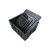 中吉万兴 ESD防静电箱零件静电收纳箱专用盒子防尘箱盖盖子周转箱盖 黑色8号盖子555*420*15mm