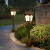 定制草坪灯欧式户外防水花园别墅方形草地灯室外高路灯LED 高1.4米-双色-古铜色