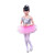 JPHZNB六一儿童演出服幼儿园舞蹈服女童蓬蓬纱裙可爱娃蝴蝶连衣裙表演服 粉色 100cm