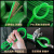 伟鹏双兴 包塑钢丝绳涂塑包胶绿色国标牵引绳钢丝线 米/元 绿色 直径20mm 