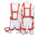 定制半全身式安全带 高空作业安全带攀岩电工双背安全带 五点式安 国标2米全身双小勾