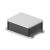 永锢130*100铝盒仪器防水铝型材电源盒子整流器室外铝合金外壳L04 B 130-100-50 银白壳体+浅灰塑盖