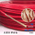 金环宇 铜芯聚氯乙烯绝缘软电缆 BVR-450/750V-1*1 红色 100m