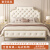 奢寻欧式双人床1.8米法式轻奢实木床现代简约主卧婚床美式公主储物床 单床 框架结构(1.8米*2米)