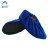 阿力牛 AZF78 防滑可水洗绒布鞋套 机房室内成人脚套 单位日用鞋套 绒布款深蓝色（5双） 均码 