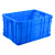 稳斯坦 WST074 加厚塑料周转箱 零件元件物流收纳箱物料工具盒 510-270箱#570*380*280
