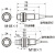 浙江飞凌FEILING接近开关FA18-8NA 屏蔽 M5PB LC KA金属传感器M18 FA18-M5NA 埋入式 直流三线NPN常开