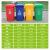 分类垃圾桶户外塑料环卫加厚小区带盖120L室外厨余拉圾筒240L大号 240L加厚桶+轮+盖（黄色）其他垃圾