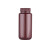 鸣固 ZS1696棕色HDPE塑料广口瓶大口瓶液体防漏瓶物理化学实验器材 50ML