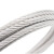 海斯迪克 HKCL-925 304不锈钢钢丝绳升降起重牵引承载绳 拍多不截断 1.5mm（7×7结构）【50米】 