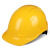 一盾ABS国标工地安全帽夏透气加厚建筑工程电工施工领导头盔定制字男 黄色 SF-12标准款