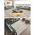 好物床边素色极简地毯别墅轻奢地垫意式现代加厚客厅毯土耳其卧室 简爱系列40160-34 1600MM2300MM