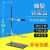 定制实验室铁架台实验支架方座支架教学仪器标准全套含十字夹烧瓶 不锈钢架台(全套)