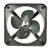 金羚（JINLING）工业抽风机换气扇抽气扇排风扇排烟排气换气排风机10寸 FA-25P