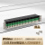 上海联捷LC80XC穿墙微型接线端子排间距/3.81小体积嵌入连接器 2p整套 3.5