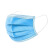 COFLYEE 一次性三层民用口罩蓝色熔喷布成人防护透气防尘口罩 每种规格按50的倍数拍 成人口罩 蓝色