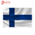 江波 世界国旗 世界杯各国国旗外国中国建交国家国旗 芬兰 96cm*144cm