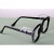 眼镜劳保安全护角护翼护目镜眼睛防护侧翼眼镜侧面保护片透明定制 标准款(镜脚宽度12MM以下) 一对装